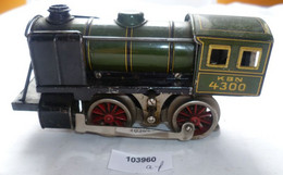 Seltene Alte Dampflokomotive KBN 4300 Elektrisch Spur 0 Bub Um 1930 - Locomotives