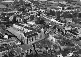 85-MORTAGNE-SUR-SEVRE- L'EGLISE VUE DU CIEL - Mortagne Sur Sevre