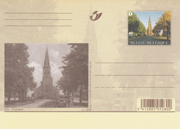 Carte Entier Postal Neuve Olen Dorpskerk - Olen