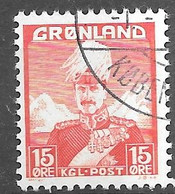 AFA#5   1938, Greenland    Used - Oblitérés