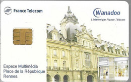 CARTE-PUCE-WEB-CFT1-FRANCE TELECOM-ESPACE RENNES-TBE-RARE - Other & Unclassified