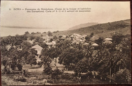 Cpa, BOMA, Panorama De Shinkakasa (Camp De La Troupe Et Habitation Des Européens) Carte N° 2 - Belgian Congo