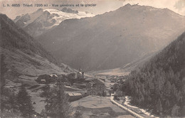 Trient Vue Générale Et Le Glacier - Trient