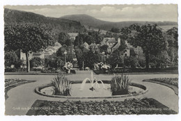 Gruß Aus Bad Brückenau Blick Vom Schloßhotel Mit Dreistelzberg 662 M Gel. 1960 - Bad Kissingen