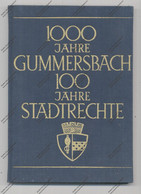 5270 GUMMERSBACH, Buch, 1000 Jahre Gummersbach, 100 Jahre Stadtrechte, 1957, 120 Seiten, Sehr Gute Erhaltung - Gummersbach