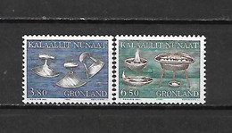 GROENLANDIA - 1986 - N. 153/54** (CATALOGO UNIFICATO) - Sonstige & Ohne Zuordnung