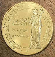 89 AUXERRE ABBAYE SAINT-GERMAIN 1600 ANS MDP 2018 MÉDAILLE MONNAIE DE PARIS JETON TOURISTIQUE MEDALS COINS TOKENS - 2018