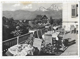 INGENBOHL: Hotel Frohe Aussicht, Terrasse 1962 - Ingenbohl