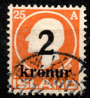 139.ICELAND,ISLAND.1924-1926 Y.T.110,SC.149 - Autres & Non Classés