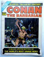 RECIT COMPLET Comics DC CONAN THE BARBARIAN TREASURY EDITION 4 - 1975 - Marvel