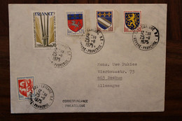 Guyane 1975 Cayenne FRANCE Lettre Enveloppe Cover Colonie Allemagne Bochum - Brieven En Documenten