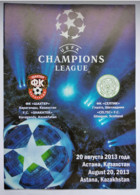 Football Program UEFA Champions League 2013-14 FC Shakhtyor Karagandy Kazakhstan - Celtic FC Scotland - Livres