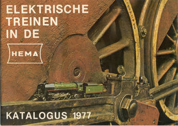 Catalogue HEMA 1977 Elektrische Treinen In De Hema ( LIMA ) HO 1:87 - Nerlandés