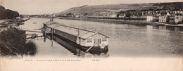 Cpa Panoramique Joigny Panorama Du Quai De Paris Et De Côte St Jacques - Joigny