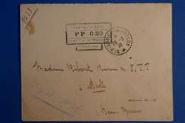 O20  SAINT PIERRE MIQUELON BELLE LETTRE DU GOUVERNEMENT ASSEZ RARE 1926   POUR BRIELLE FRANCE +AFFRANCH PLAISANT - Lettres & Documents