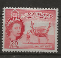 Somaliland, 1953, SG 140,mint Hinged - Somalilandia (Protectorado ...-1959)