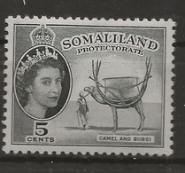 Somaliland, 1953, SG 137,mint Hinged - Somaliland (Protectorate ...-1959)