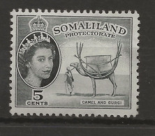 Somaliland, 1953, SG 137, Mint Hinged - Somalilandia (Protectorado ...-1959)