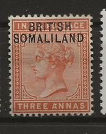 Somaliland, 1903, SG   5, Mint Hinged - Somalilandia (Protectorado ...-1959)