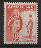 Somaliland, 1953, SG 138, Mint Hinged - Somaliland (Protectorate ...-1959)