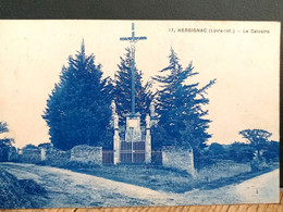 44  , Herbignac ,le Calvaire En 1934 - Herbignac