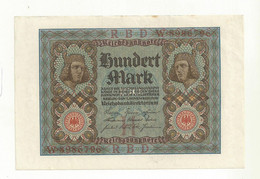 BILLET NEUF REICHSBANKNOTE  100 MARK  CRAQUANT  TRES FRAIS. - 100 Mark