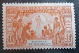 St.Pierre Et Miquelon > 1910-1939 > Neufs N°134 * - Unused Stamps