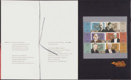 Poland 2008 Booklet, Polish Heads Of State, Presidents In Exile, Insignia Presidential Power IIRP Postcard + Sheet MNH** - Libretti