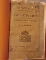 (MESEN) Inventaire Des Chartes Et Documents De L’ancienne Abbaye De Messines. - Messines - Mesen