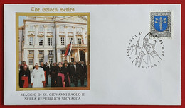 SLOVENSKO SLOVAKIA 1995 NITRA JAN PAVOL II POPE JOHN PAUL II VISIT - Lettres & Documents