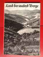 Buch Land Der Tausend Berge 1949 Sauerland Siegerland Sauerländischer Gebirgsverein - Kronieken & Jaarboeken