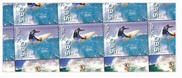 ISRAEL 2009 FULL SHEETS EXTREME SPORTS SKYDIVING MOTOR BIKE SURFING 13738-D - Autres & Non Classés