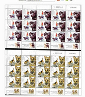 ISRAEL 2016 FULL SHEETS DOGS CHIENS FACE $ 50 USD S11866-D2 - Other & Unclassified
