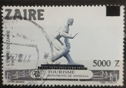 ZAIRE 1991 Stamp Surcharged. USADO - USED. - Oblitérés