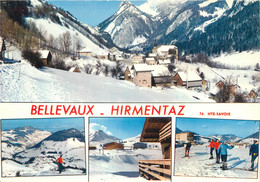 / CPSM FRANCE 74 "Bellevaux Hirmentaz" - Bellevaux