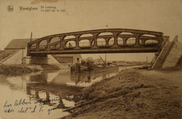 Wevelgem - Wevelghem // De Leiebrug - Le Pond Sur La Lys (schip - Binnenvaart) 19?? - Wevelgem