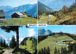 ATTINGHAUSEN UR Bergstation Brusti Rämseli Gasthaus Und Skihaus Brusti Brunnistock Weg Zum Surenenpass - Attinghausen