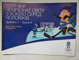 Hockey-World Championship 2017 Official Program Div.I, Group A - Ukraine, Austria, Poland, Hungary, Korea, Kazakhstan - Libros