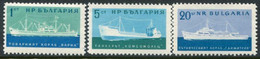 BULGARIA 1962 Shipping  MNH / **.  Michel 1295-97 - Ungebraucht