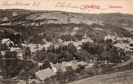 A2562 - WEIDLING PANORAMA KLOSTERNEUBURG 1916 VINTAGE POSTCARD - Klosterneuburg