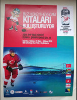 Hockey-World Championship 2016 Official Program Div.III -Turkey, South Africa, Luxembourg, Bosnia, Hong Kong, Georgia - Books