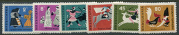 BULGARIA 1961 Folk Tales MNH / **.  Michel 1254-59 - Ungebraucht