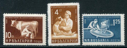 BULGARIA 1961 Five-year Plan III MNH / **.  Michel 1234-36 - Neufs