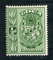 BC 6394 *Offers Welcome* 1942 SG 74 M* - Tonga (...-1970)