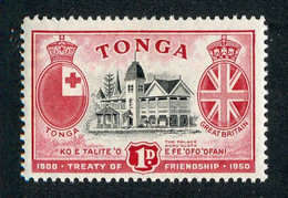 BC 6403 *Offers Welcome* 1951 SG 96 M* - Tonga (...-1970)