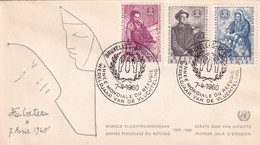 Belgie FDC YT° 1121 - 1951-1960