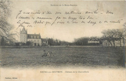 CPA 41 Loir Et Cher Neung Sur Beuvron Chateau De La Chauvellerie - ETAT - Neung Sur Beuvron