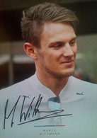 Marco Wittmann ( German Race Car Driver For BMW ) - Autografi