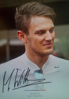 Marco Wittmann ( German Race Car Driver For BMW ) - Autogramme