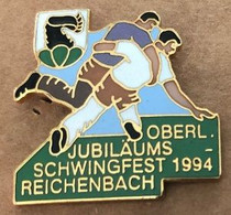 LUTTE SUISSE - SCHWEIZER WRESTLING - SWISS - SVIZZERO-LUCHA SUIZA - SCHWING - OBERLAND JUBILAUMS 1994 - REICHENBACH-(21) - Worstelen